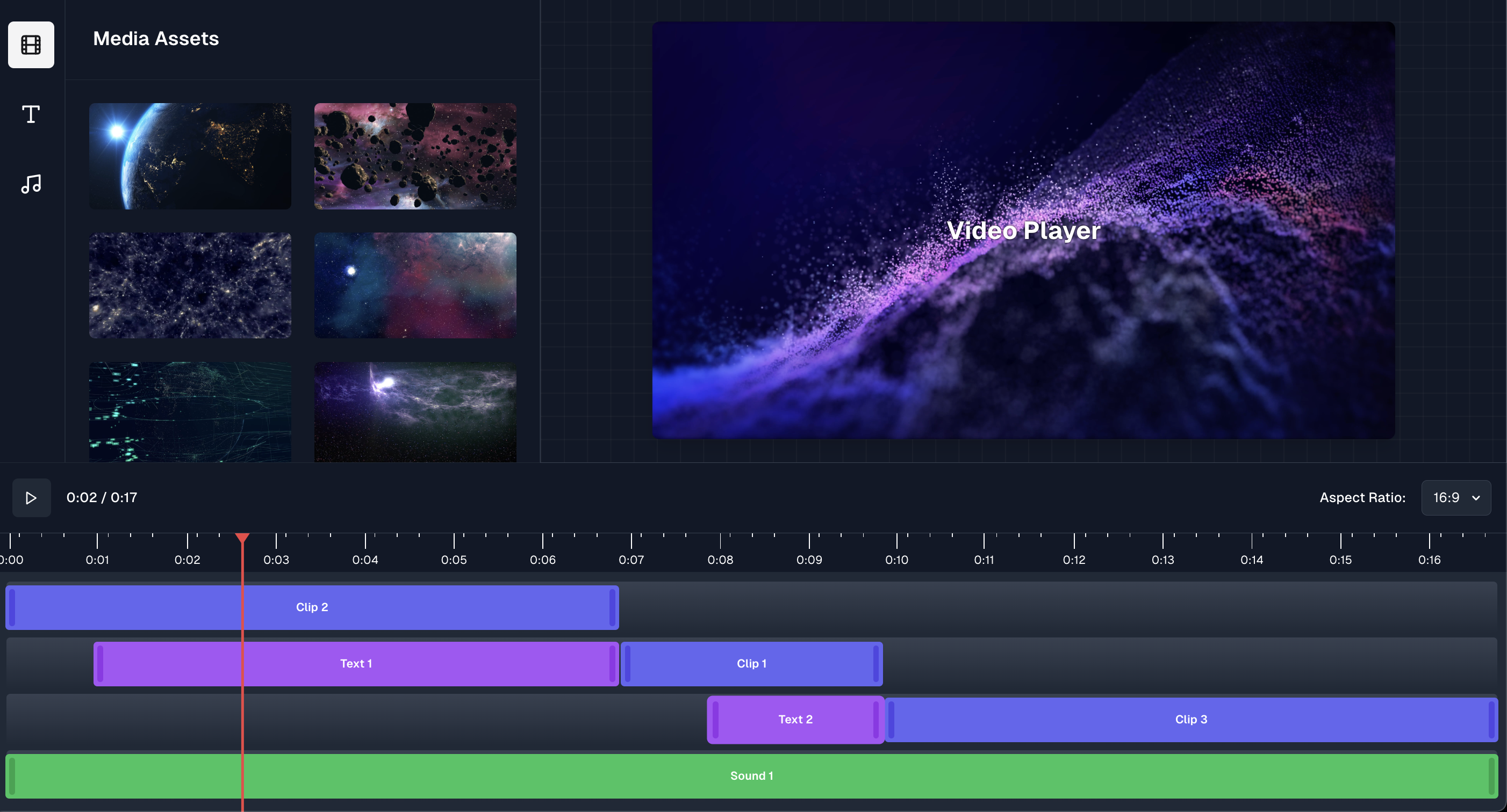 Version 1.0.0 preview of React Video Editor